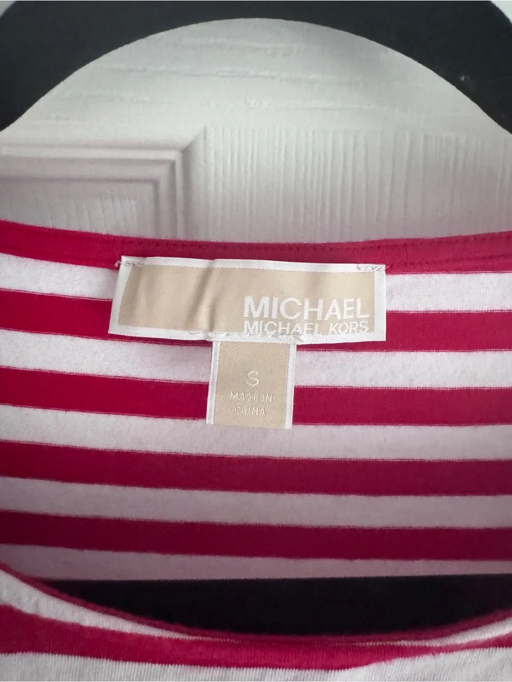 Michael Kors Red and White Striped Sleeveless Americana Cape Cod Summer Tank Top - Picture 2 of 8